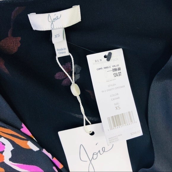 Joie NWT Keona Floral Romper XS - Picture 7 of 8